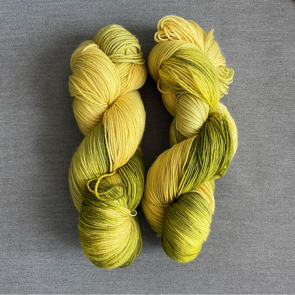 Hand-Dyed Fingering Weight Merino Yarn